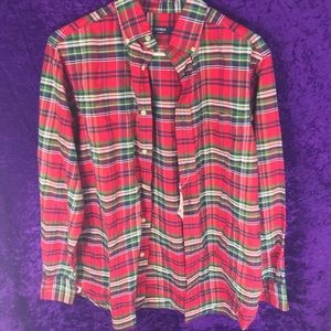 Never Worn Cremieux Plaid Shirt (valentines day)